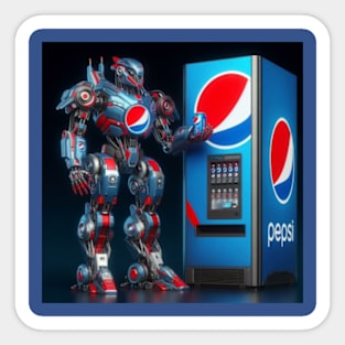 Pepsi Transformer Sticker